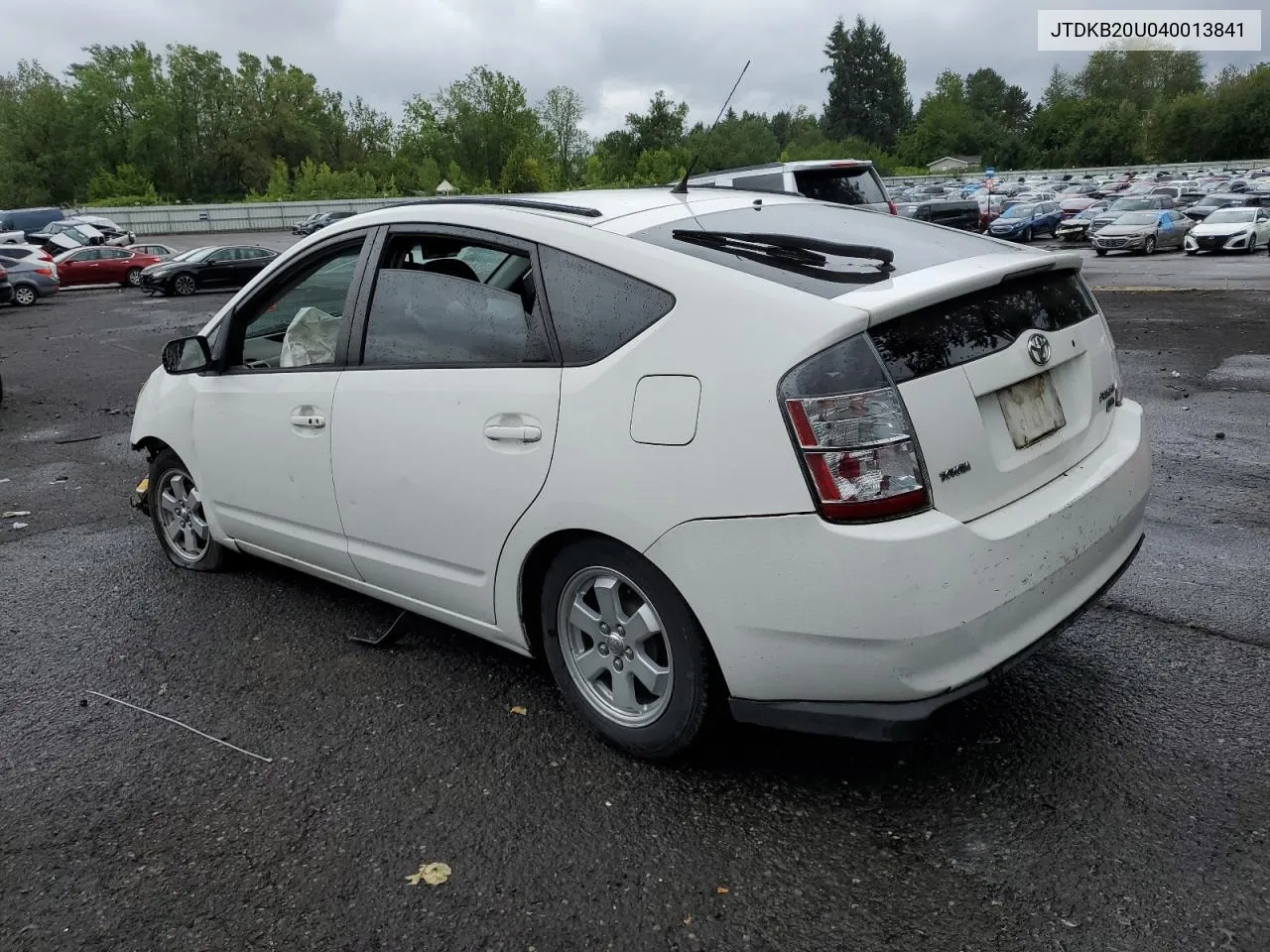 2004 Toyota Prius VIN: JTDKB20U040013841 Lot: 64480034