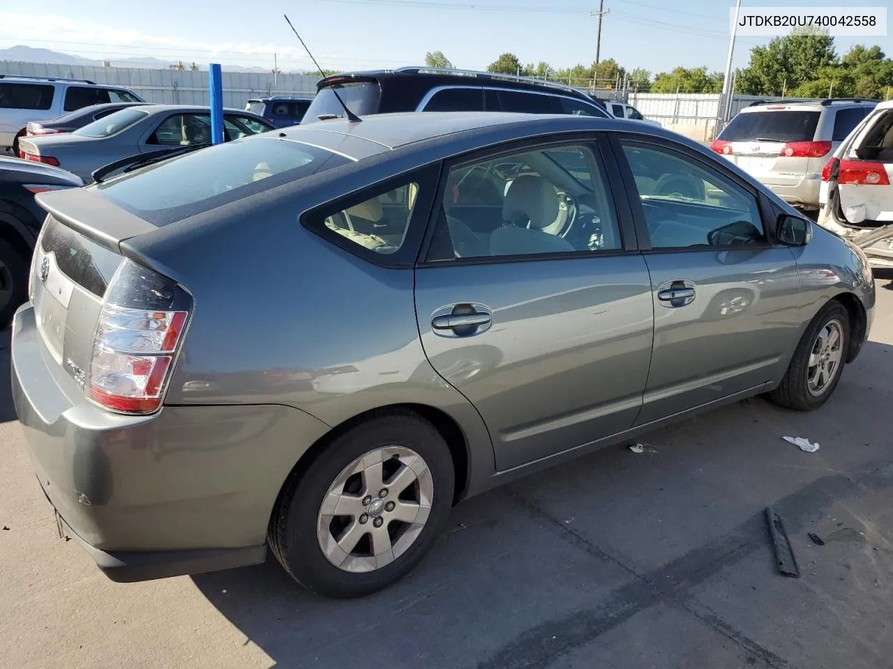 JTDKB20U740042558 2004 Toyota Prius