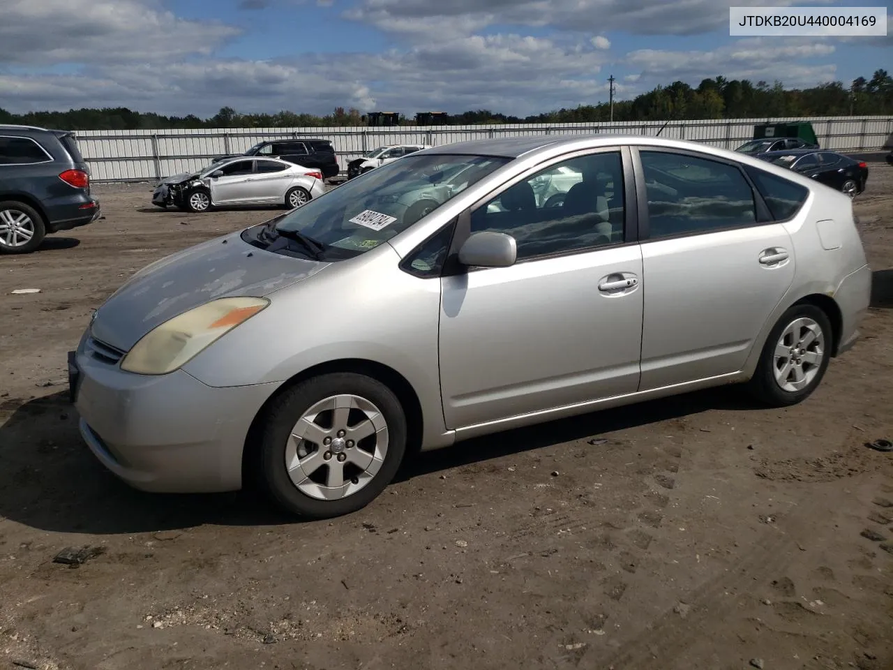 2004 Toyota Prius VIN: JTDKB20U440004169 Lot: 69804784