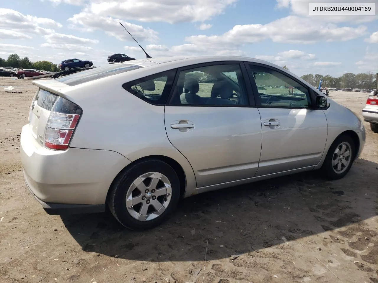 2004 Toyota Prius VIN: JTDKB20U440004169 Lot: 69804784