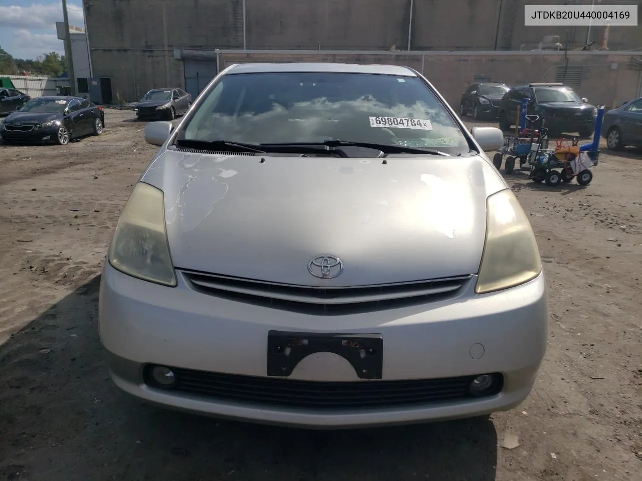 2004 Toyota Prius VIN: JTDKB20U440004169 Lot: 69804784