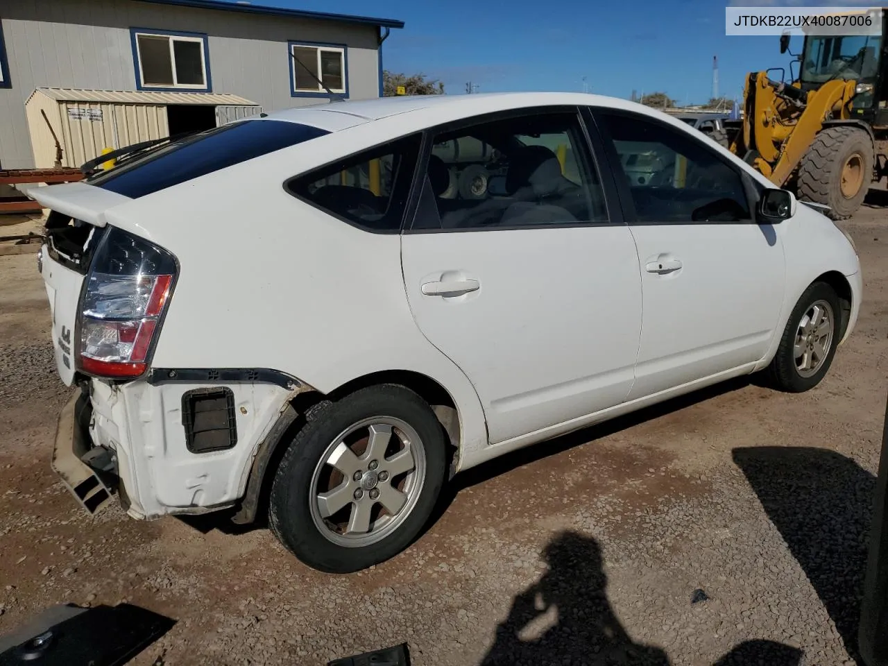 2004 Toyota Prius VIN: JTDKB22UX40087006 Lot: 69878464