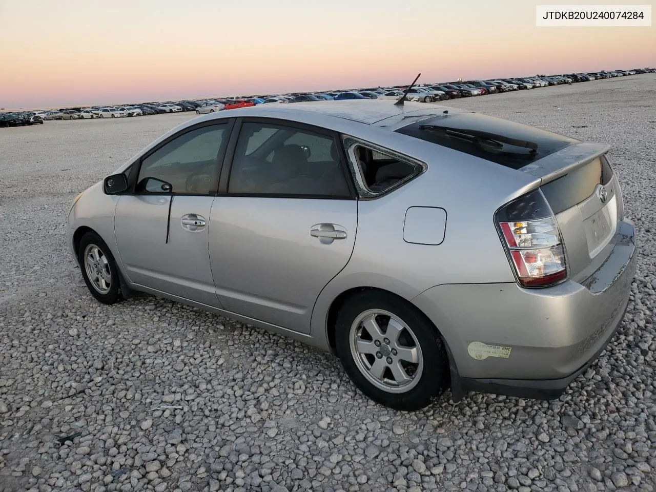 2004 Toyota Prius VIN: JTDKB20U240074284 Lot: 70712204