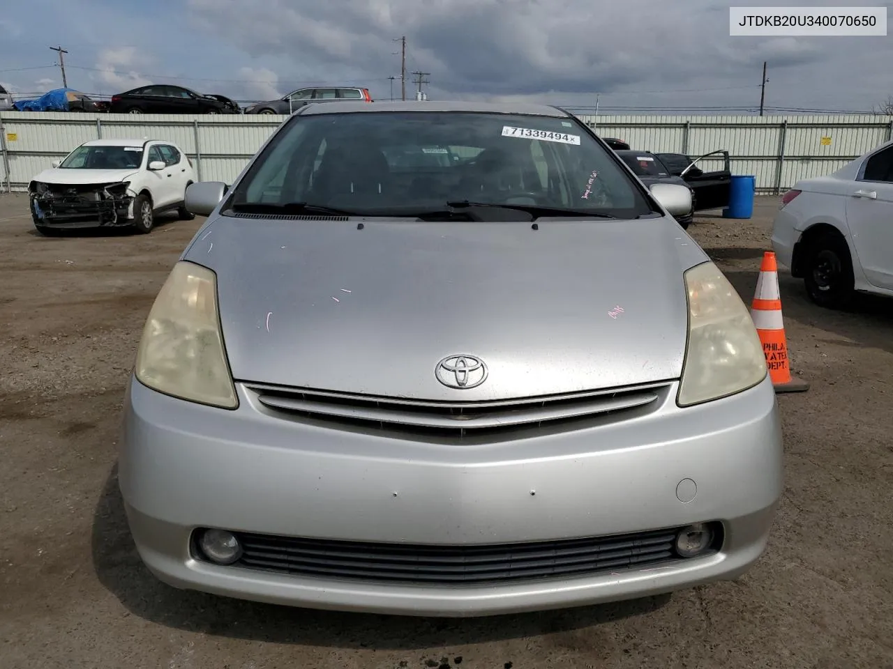 JTDKB20U340070650 2004 Toyota Prius