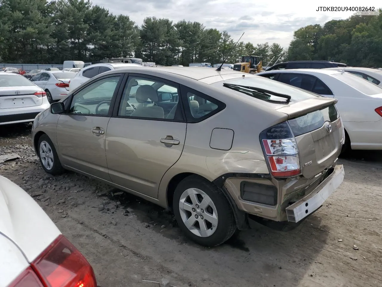 2004 Toyota Prius VIN: JTDKB20U940082642 Lot: 72007344