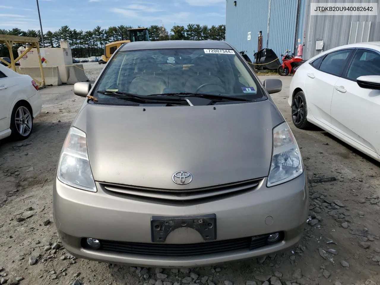 2004 Toyota Prius VIN: JTDKB20U940082642 Lot: 72007344