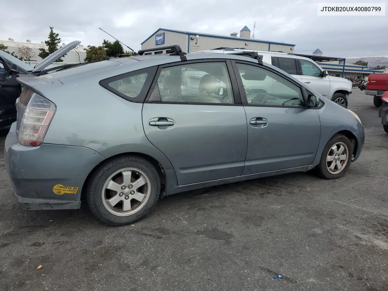 2004 Toyota Prius VIN: JTDKB20UX40080799 Lot: 72073884