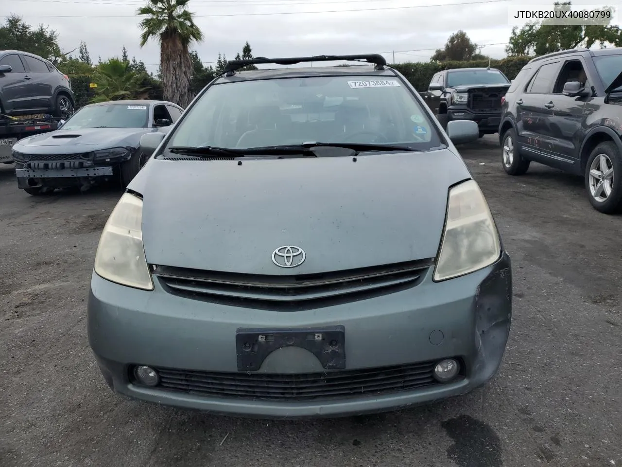 2004 Toyota Prius VIN: JTDKB20UX40080799 Lot: 72073884