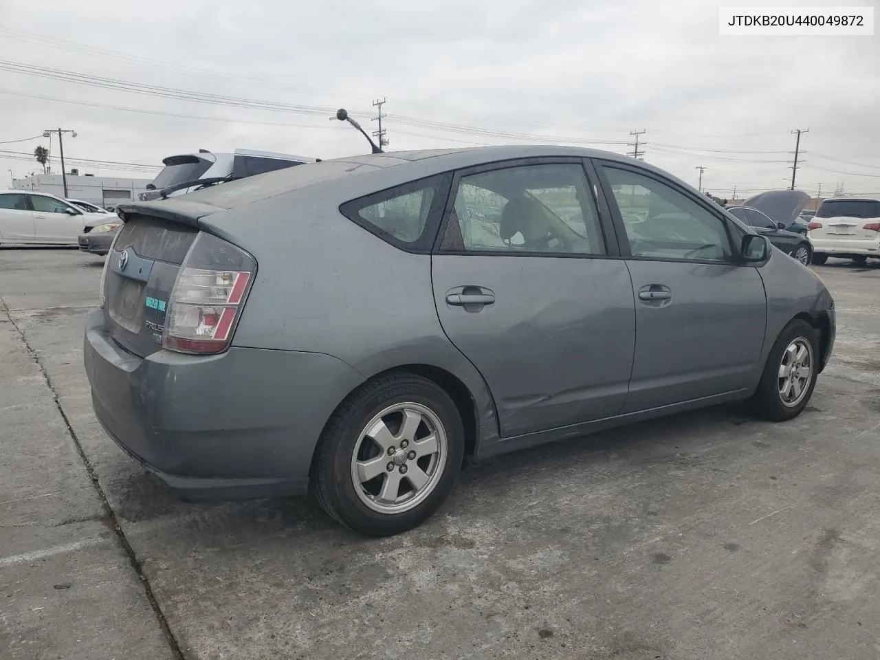 2004 Toyota Prius VIN: JTDKB20U440049872 Lot: 72286904