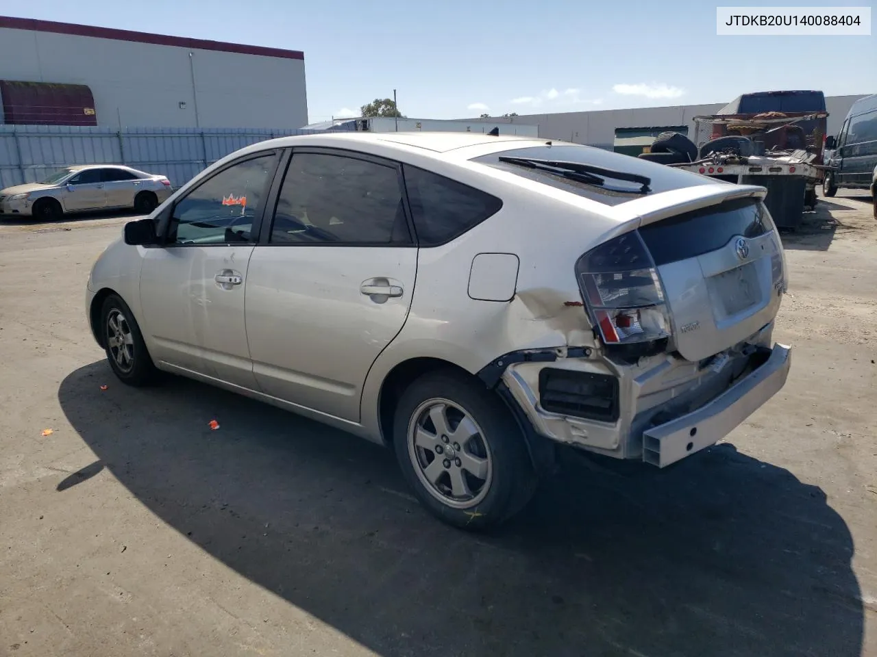 2004 Toyota Prius VIN: JTDKB20U140088404 Lot: 72370124