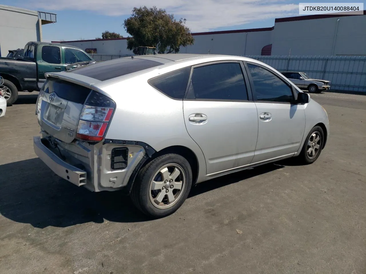 2004 Toyota Prius VIN: JTDKB20U140088404 Lot: 72370124