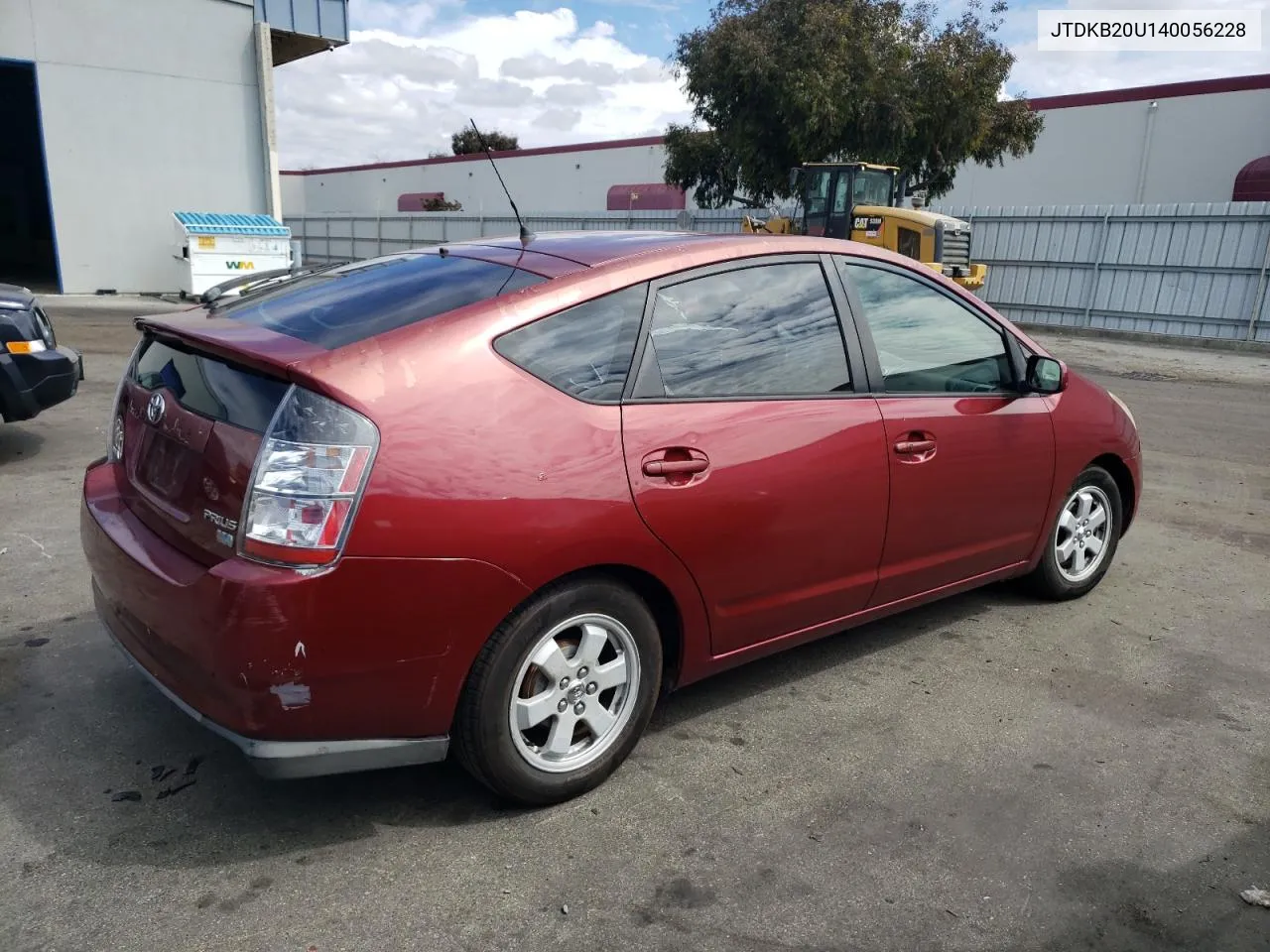 2004 Toyota Prius VIN: JTDKB20U140056228 Lot: 72396464