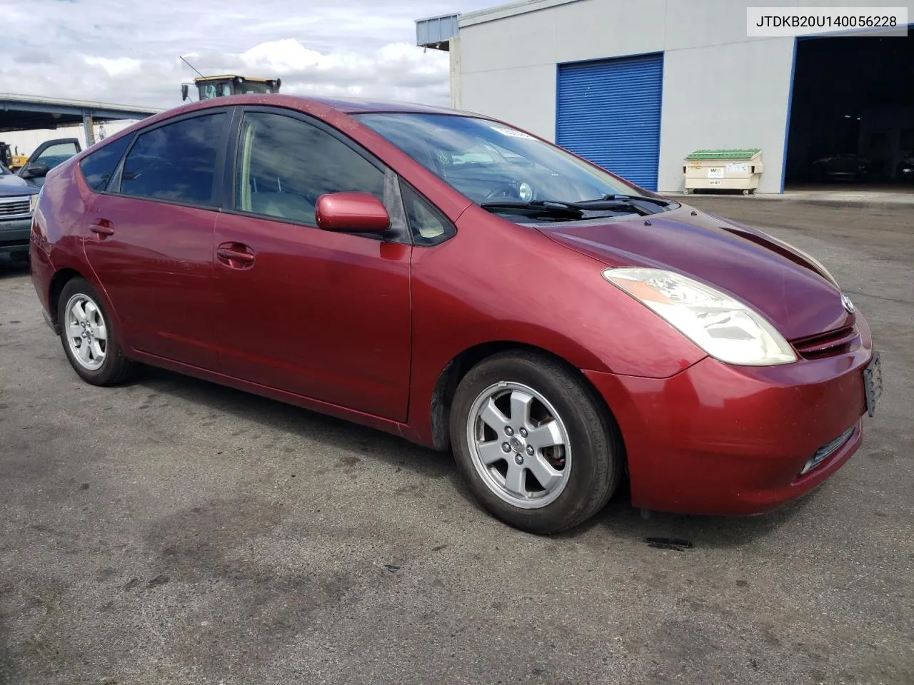 2004 Toyota Prius VIN: JTDKB20U140056228 Lot: 72396464