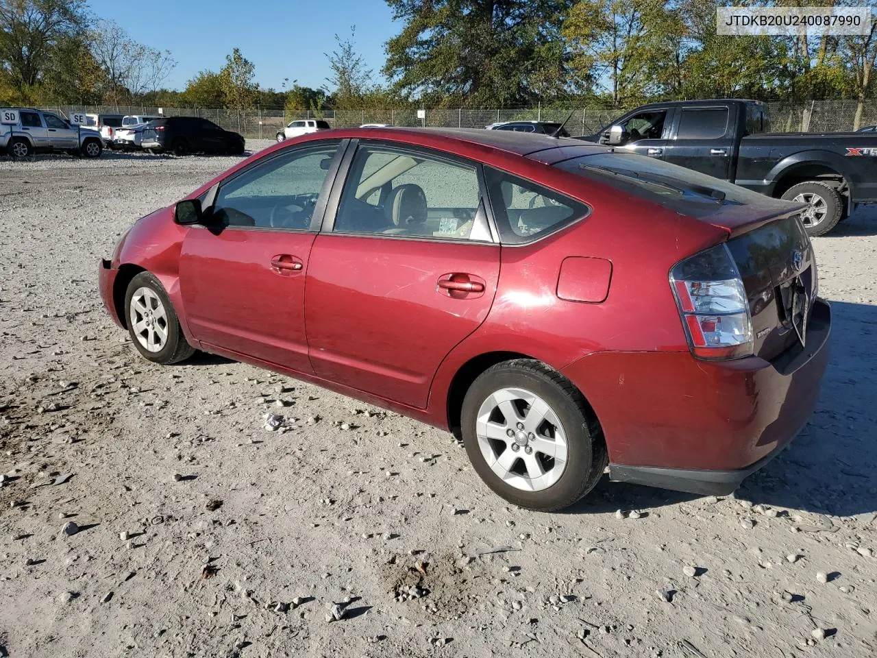 2004 Toyota Prius VIN: JTDKB20U240087990 Lot: 74805194