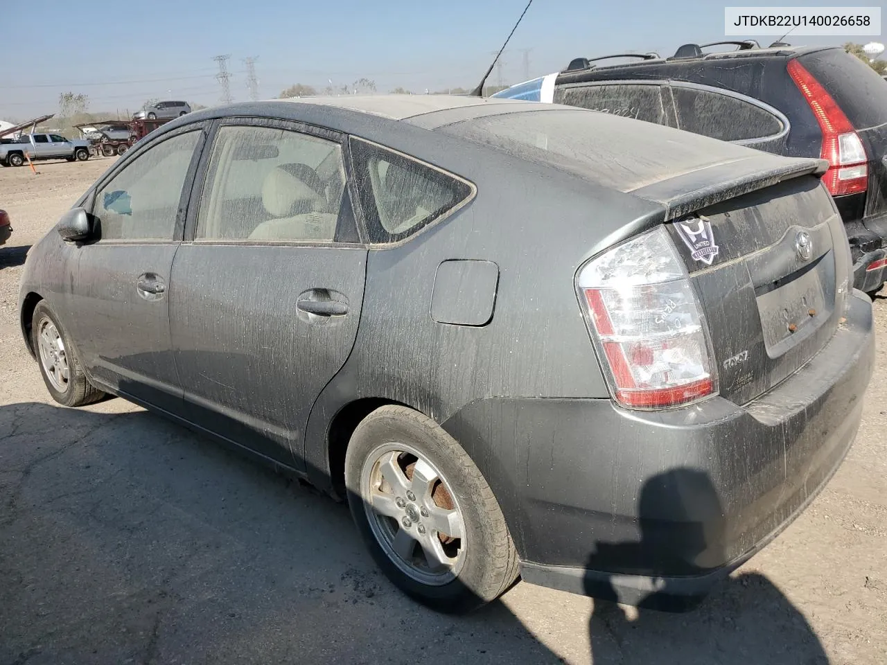 2004 Toyota Prius VIN: JTDKB22U140026658 Lot: 75439304