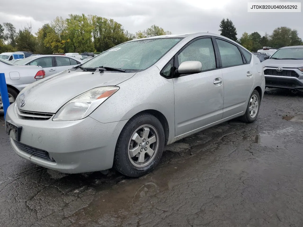 2004 Toyota Prius VIN: JTDKB20U040065292 Lot: 75604554