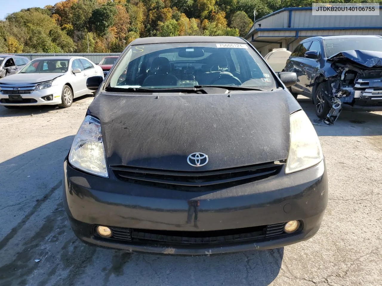 2004 Toyota Prius VIN: JTDKB20U140106755 Lot: 75606124