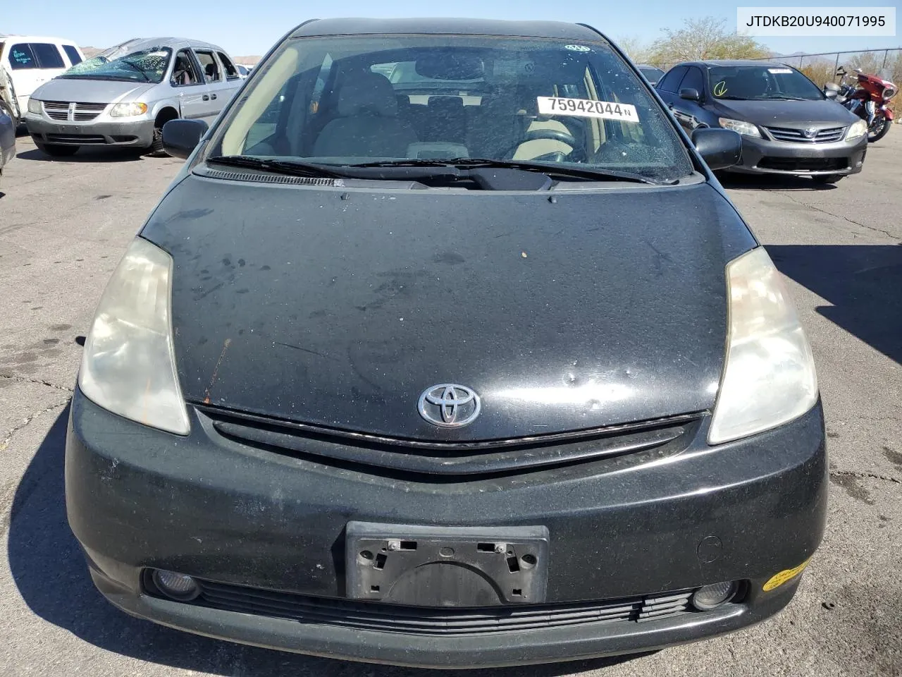 2004 Toyota Prius VIN: JTDKB20U940071995 Lot: 75942044