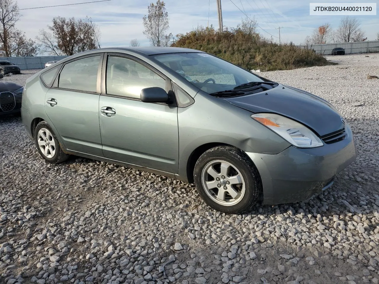 2004 Toyota Prius VIN: JTDKB20U440021120 Lot: 77547824