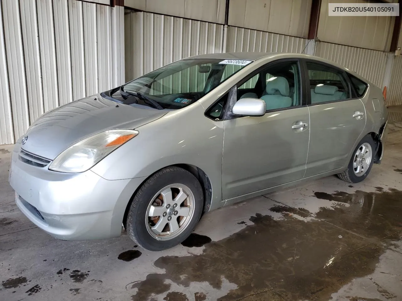 2004 Toyota Prius VIN: JTDKB20U540105091 Lot: 79623604