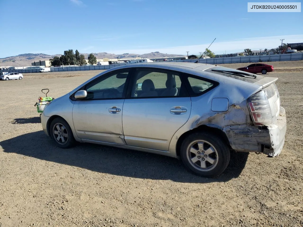 2004 Toyota Prius VIN: JTDKB20U240005501 Lot: 79741764