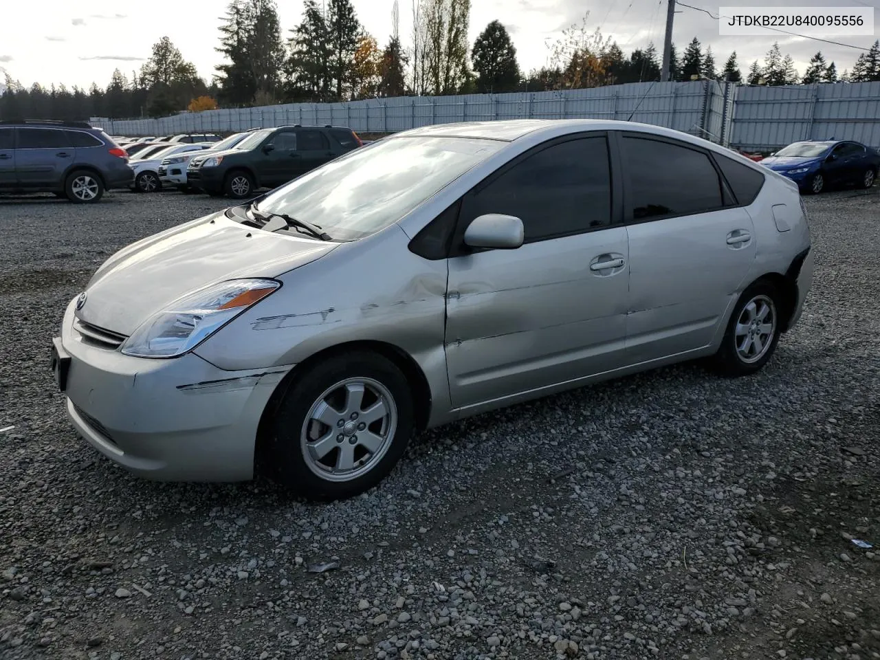 2004 Toyota Prius VIN: JTDKB22U840095556 Lot: 80667434