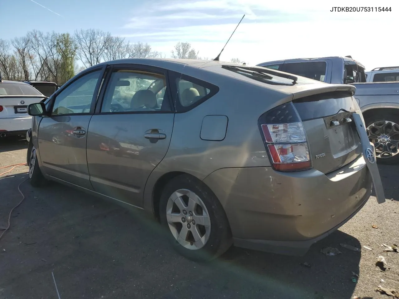 2005 Toyota Prius VIN: JTDKB20U753115444 Lot: 51236424