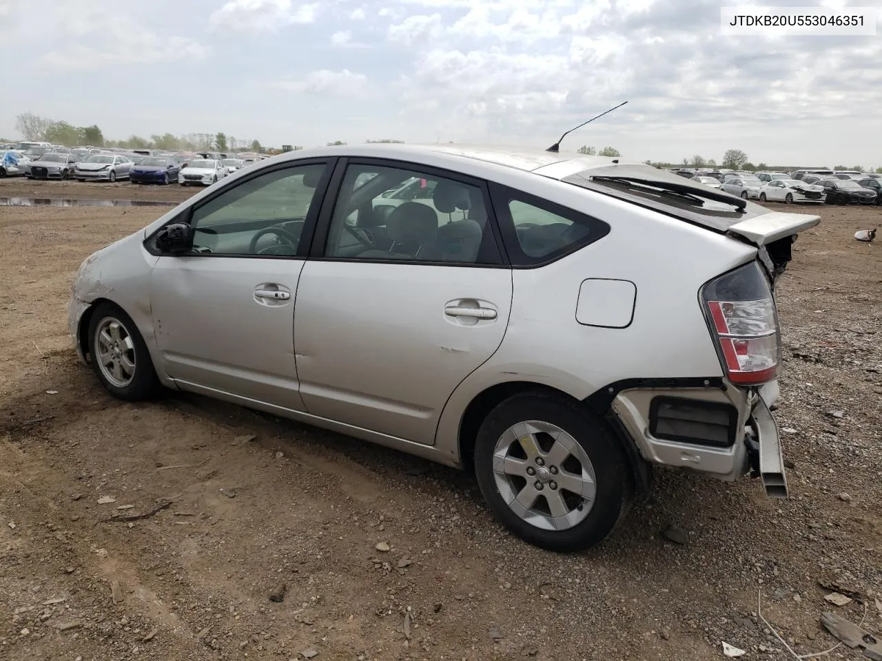 2005 Toyota Prius VIN: JTDKB20U553046351 Lot: 53110144