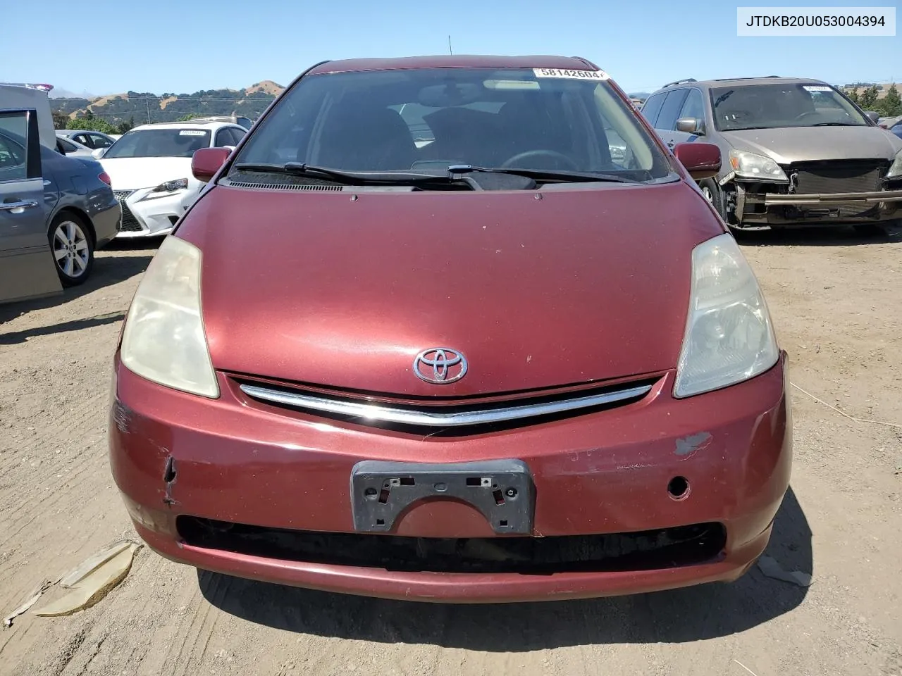 JTDKB20U053004394 2005 Toyota Prius