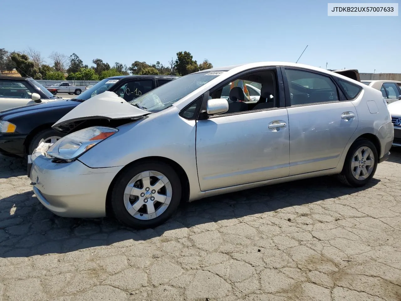 2005 Toyota Prius VIN: JTDKB22UX57007633 Lot: 58468434