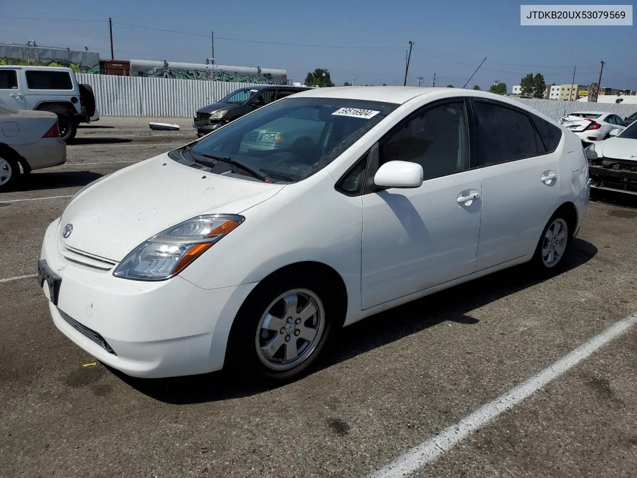 JTDKB20UX53079569 2005 Toyota Prius