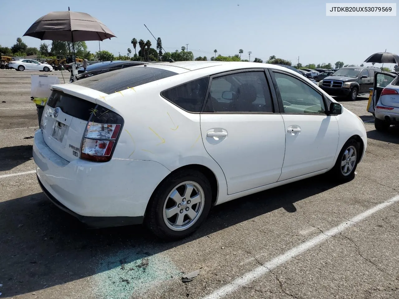 2005 Toyota Prius VIN: JTDKB20UX53079569 Lot: 59516904