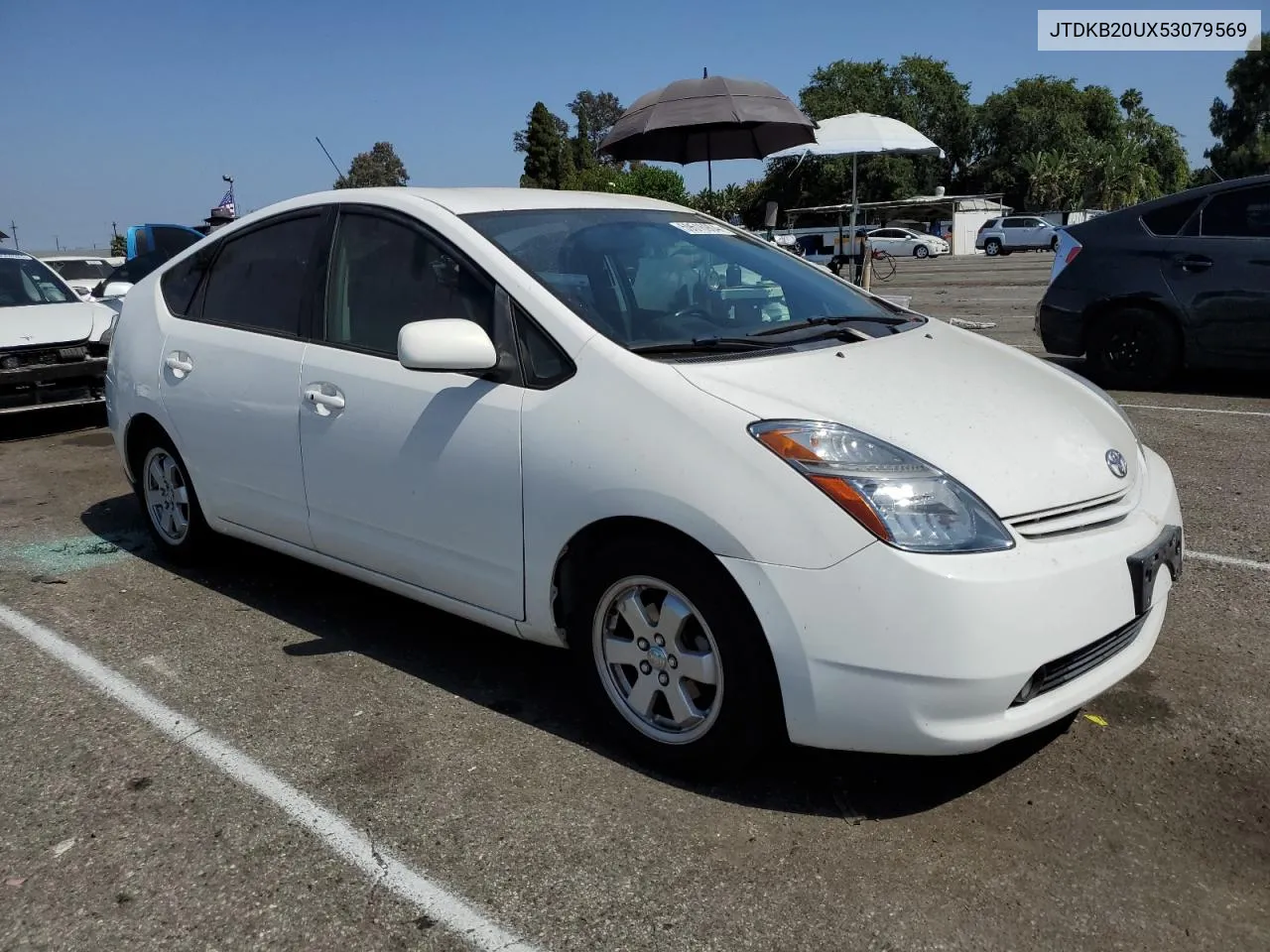 2005 Toyota Prius VIN: JTDKB20UX53079569 Lot: 59516904