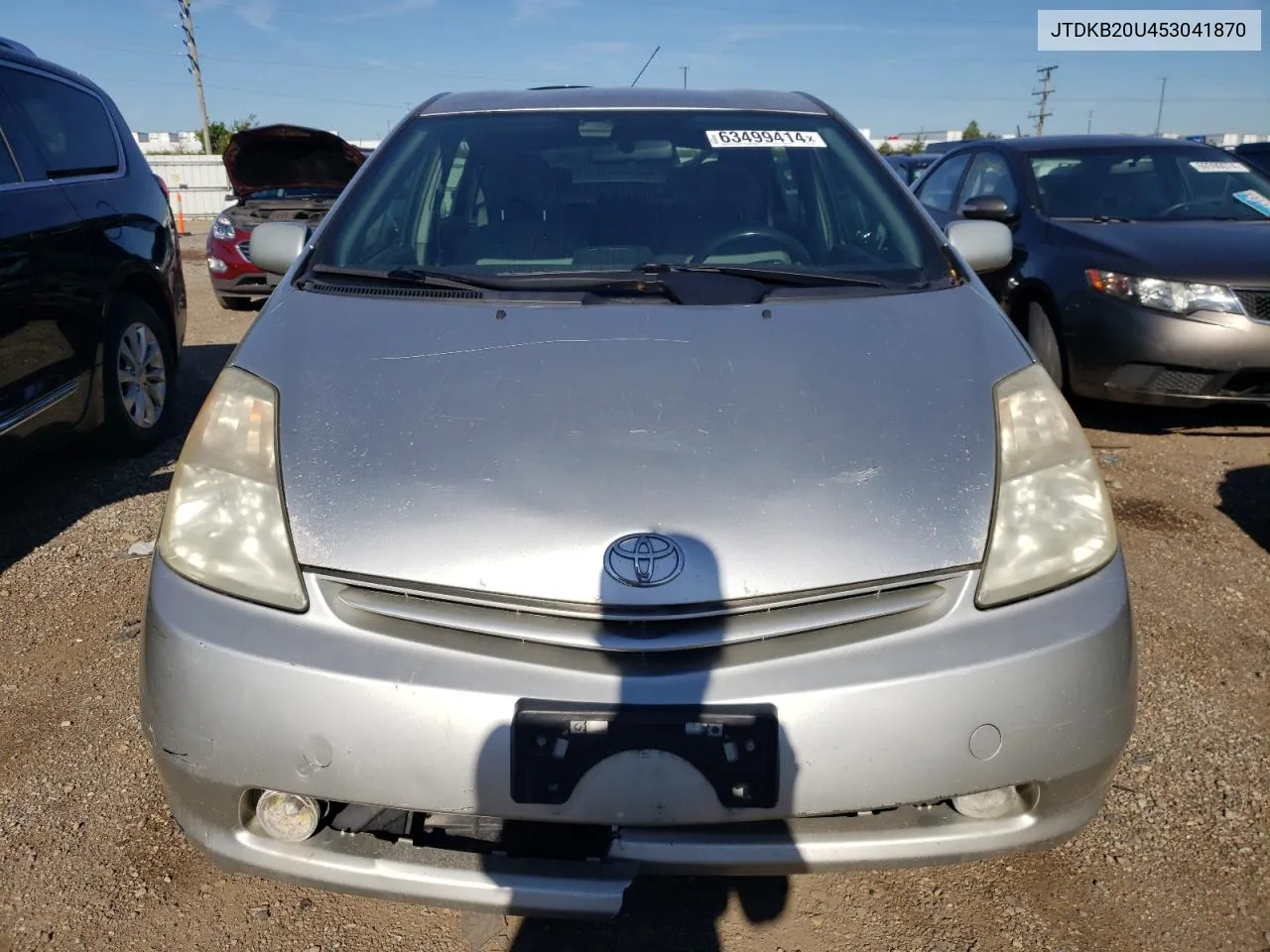 2005 Toyota Prius VIN: JTDKB20U453041870 Lot: 63499414