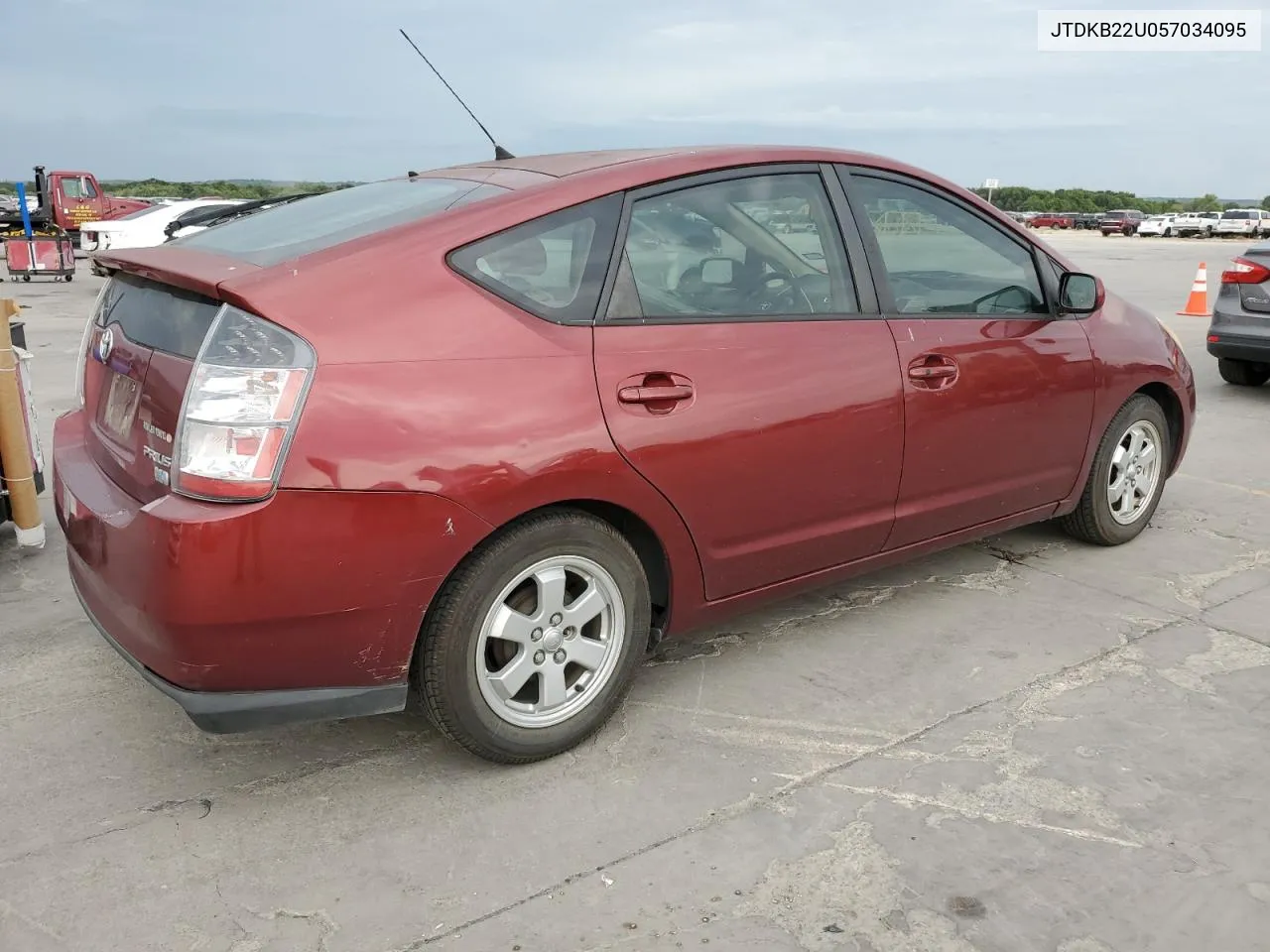 2005 Toyota Prius VIN: JTDKB22U057034095 Lot: 63603764