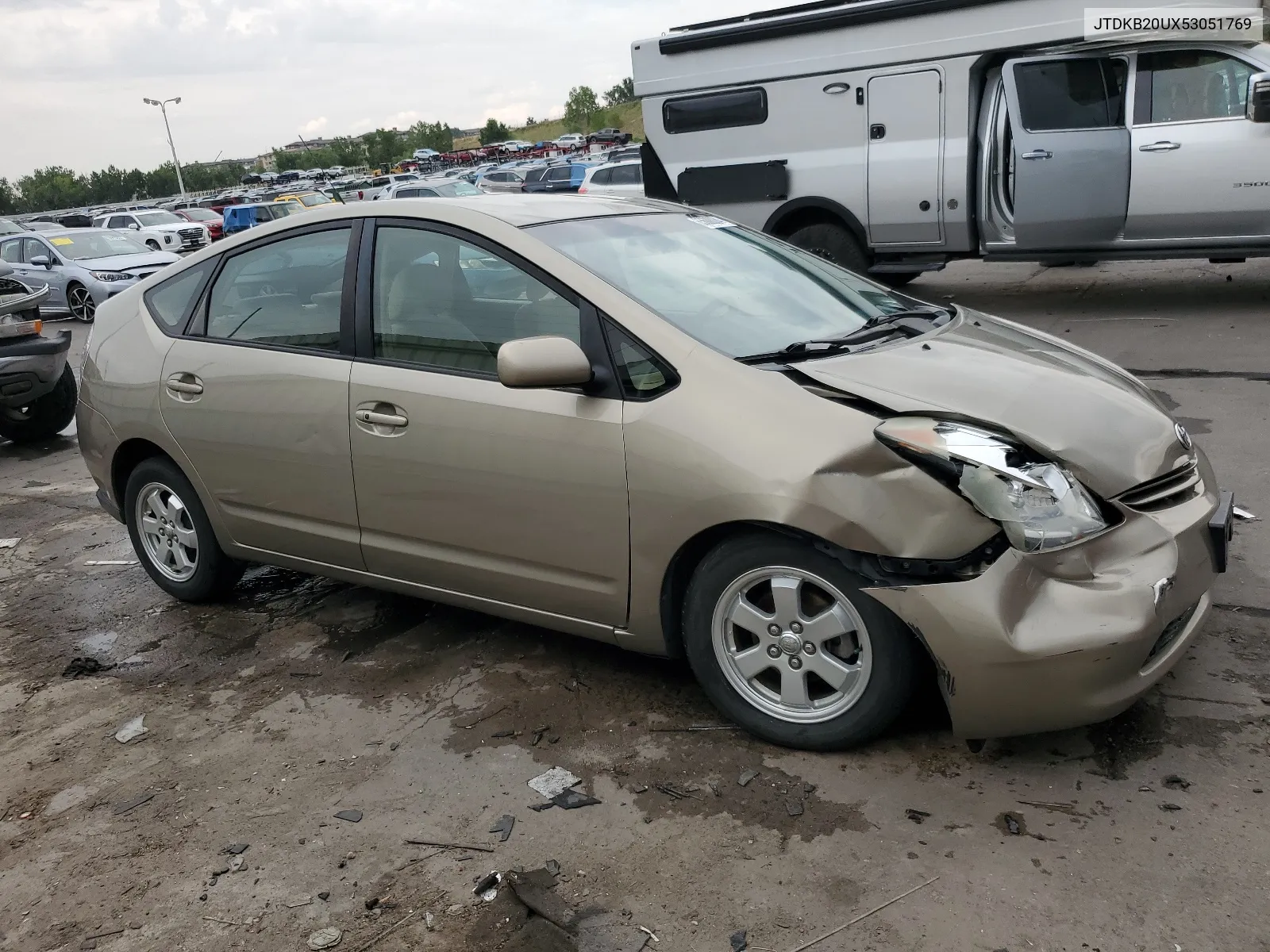 2005 Toyota Prius VIN: JTDKB20UX53051769 Lot: 63688024