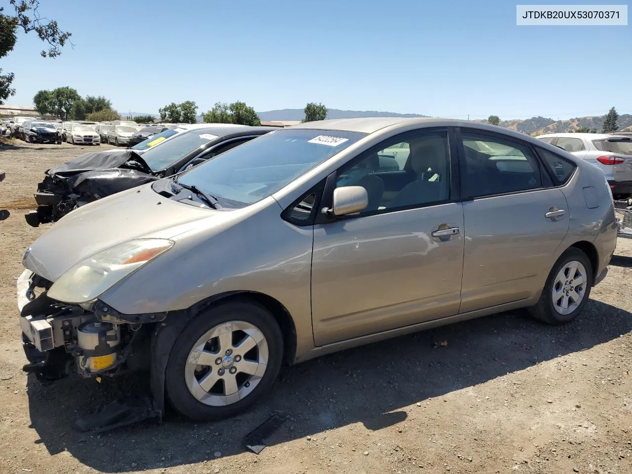 2005 Toyota Prius VIN: JTDKB20UX53070371 Lot: 64232564