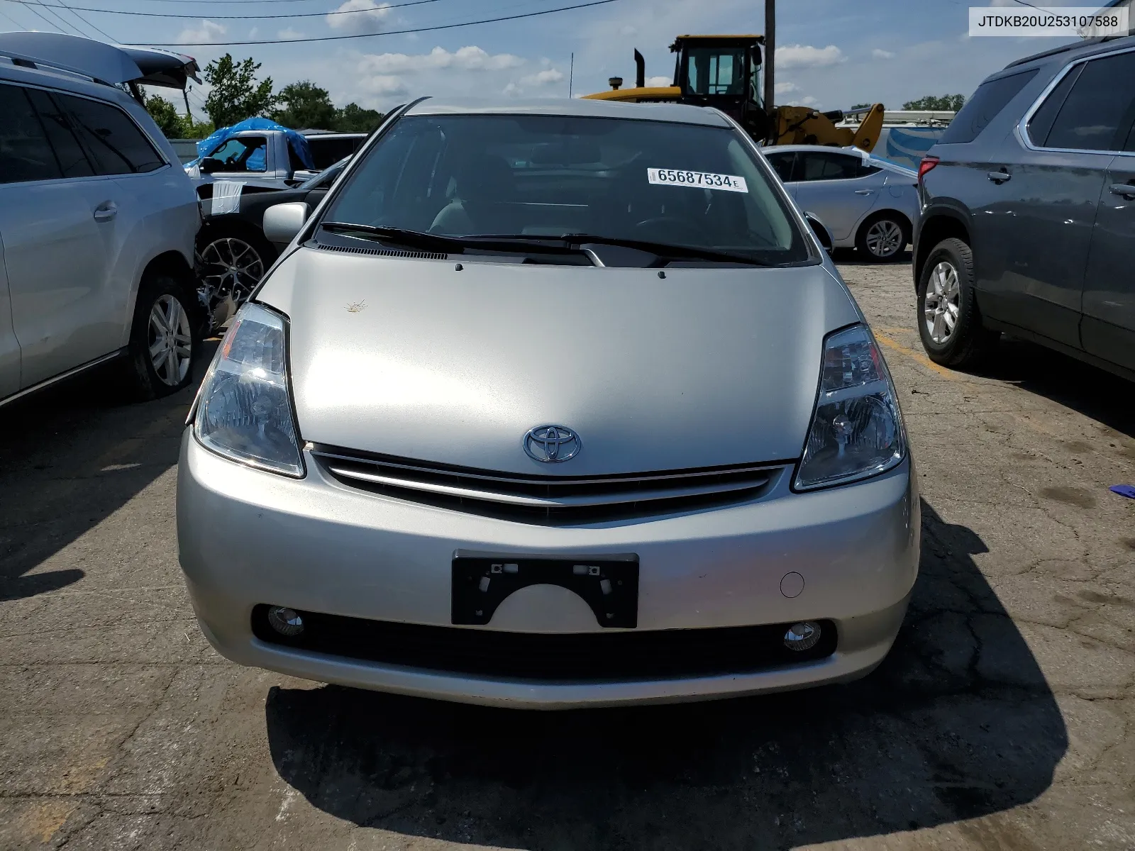 2005 Toyota Prius VIN: JTDKB20U253107588 Lot: 65687534