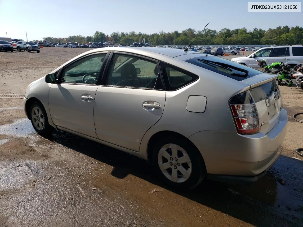 2005 Toyota Prius VIN: JTDKB20UX53121058 Lot: 65965234