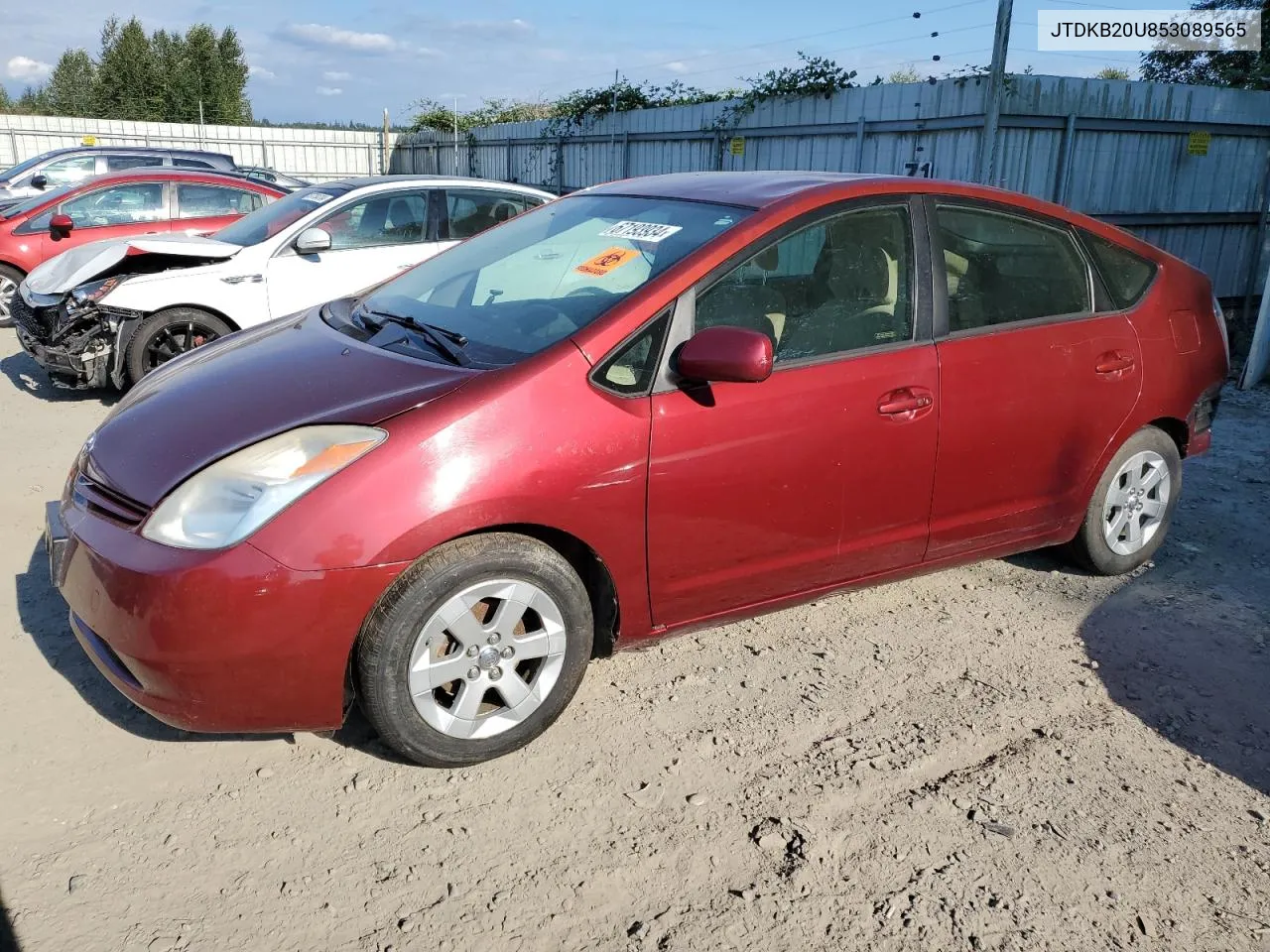 JTDKB20U853089565 2005 Toyota Prius