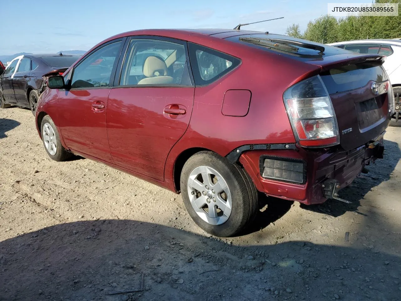 2005 Toyota Prius VIN: JTDKB20U853089565 Lot: 67193934