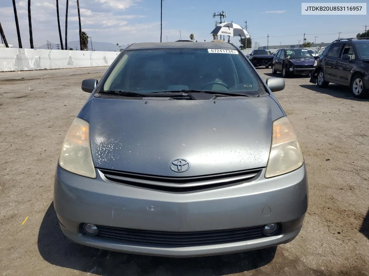 JTDKB20U853116957 2005 Toyota Prius