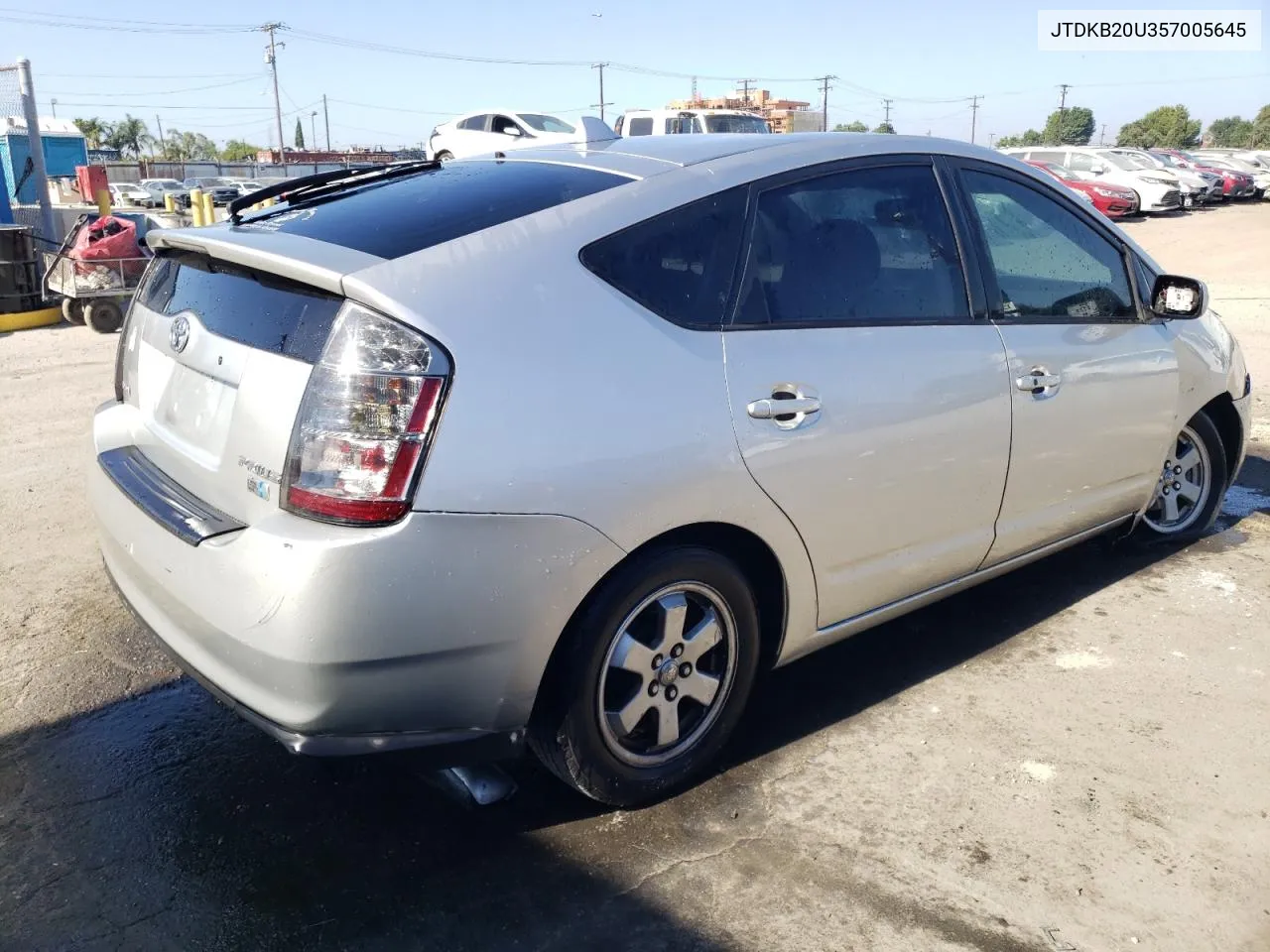 2005 Toyota Prius VIN: JTDKB20U357005645 Lot: 67607184