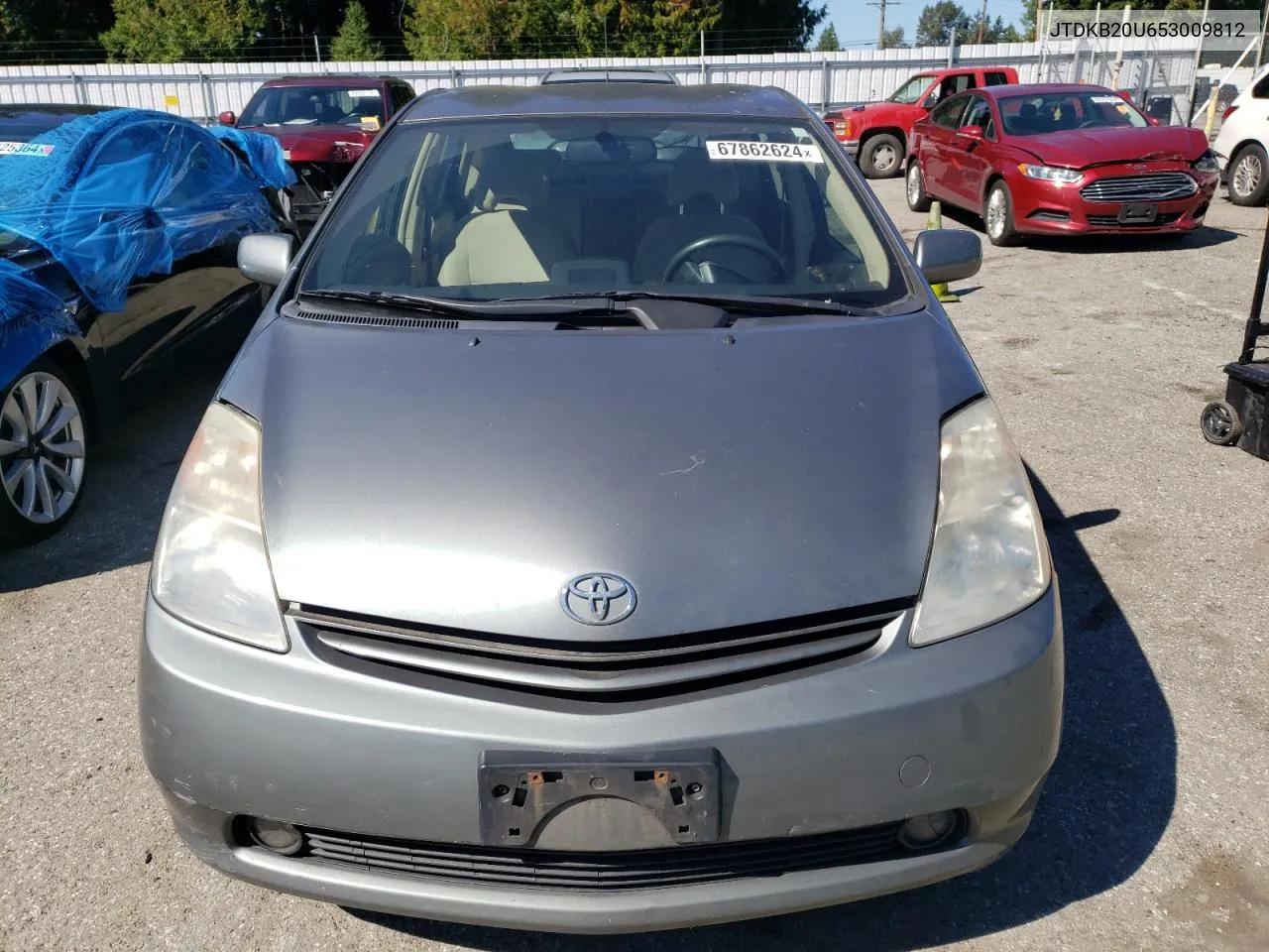 2005 Toyota Prius VIN: JTDKB20U653009812 Lot: 67862624