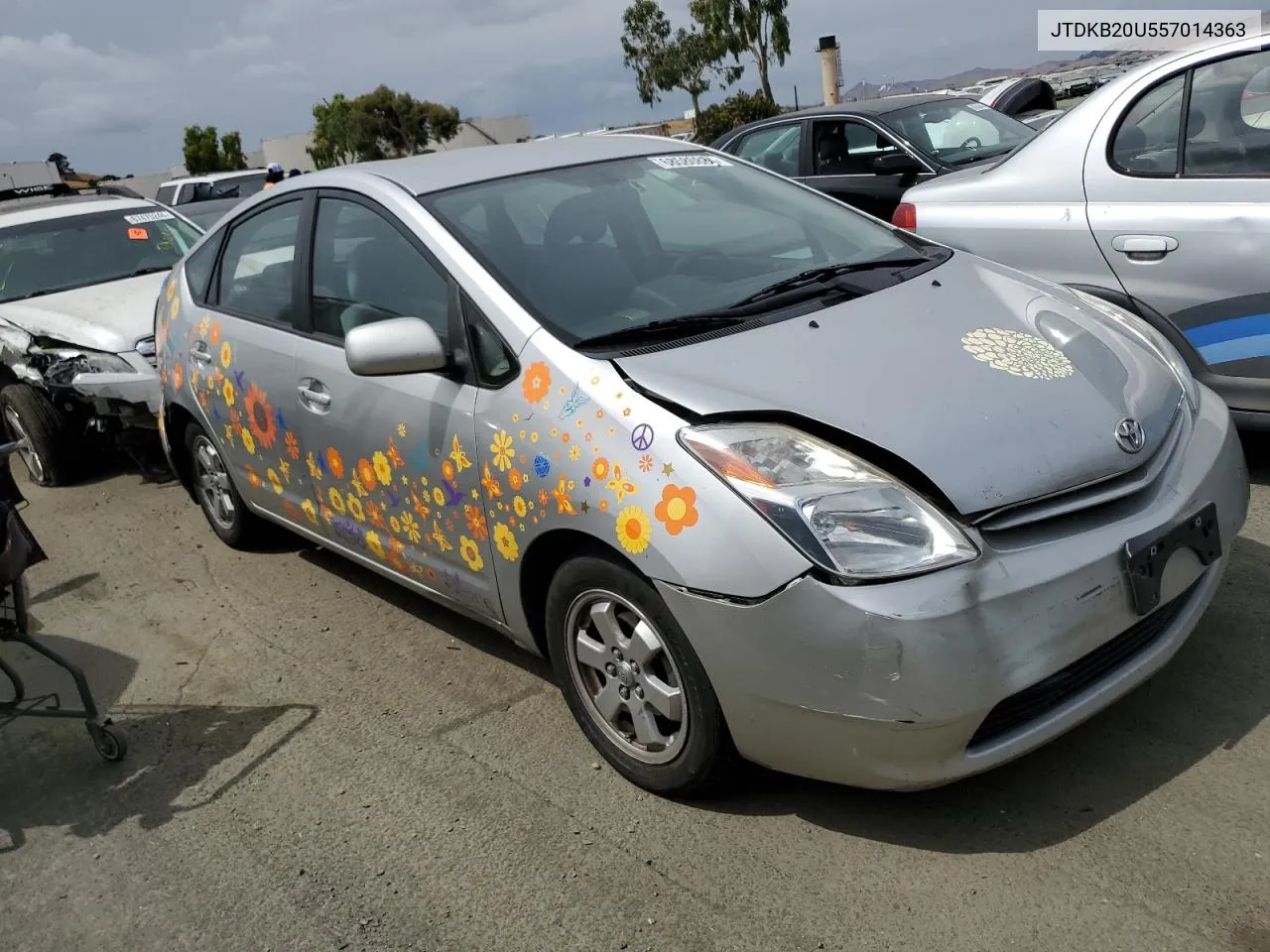 JTDKB20U557014363 2005 Toyota Prius