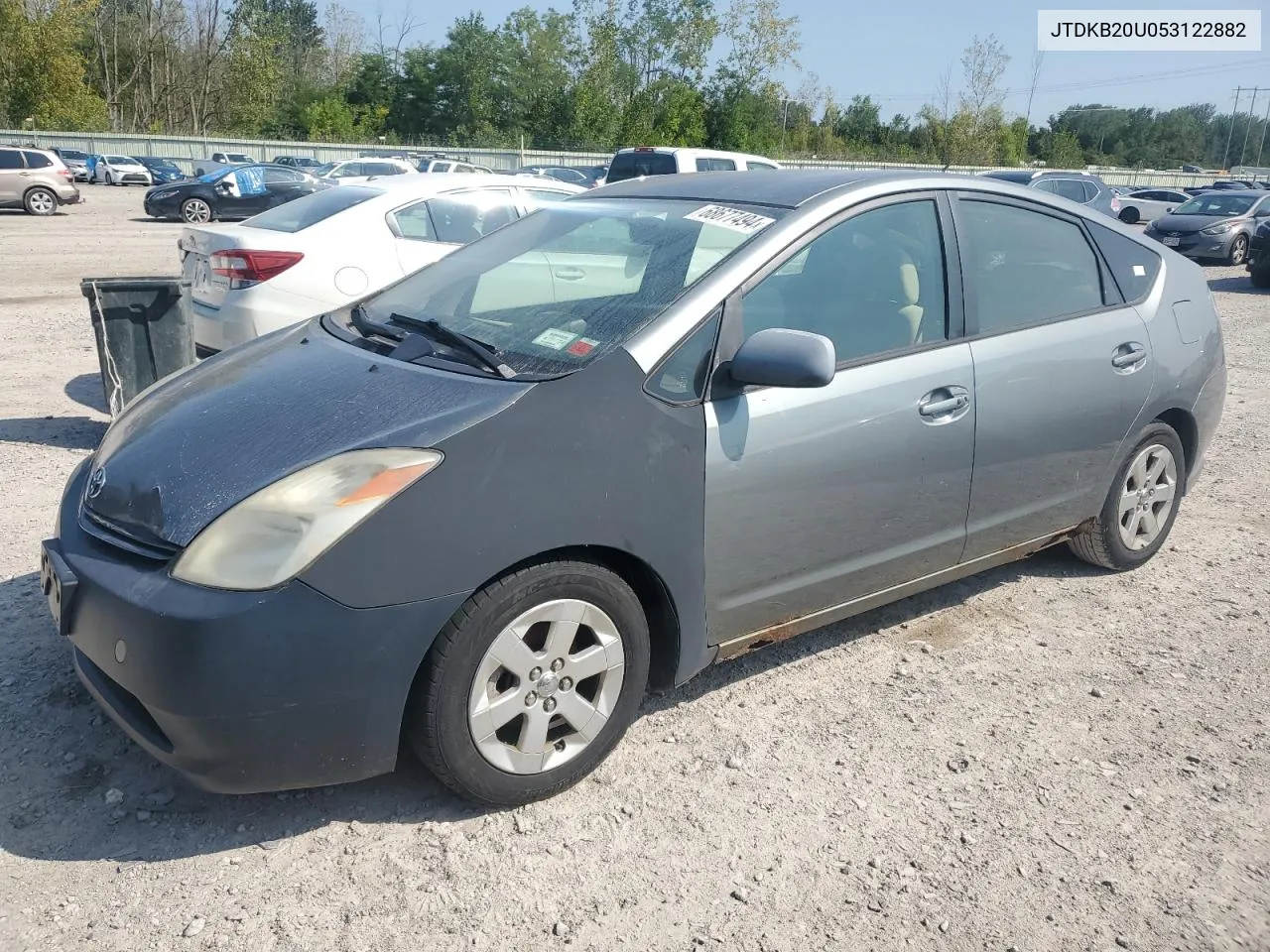 2005 Toyota Prius VIN: JTDKB20U053122882 Lot: 68677494