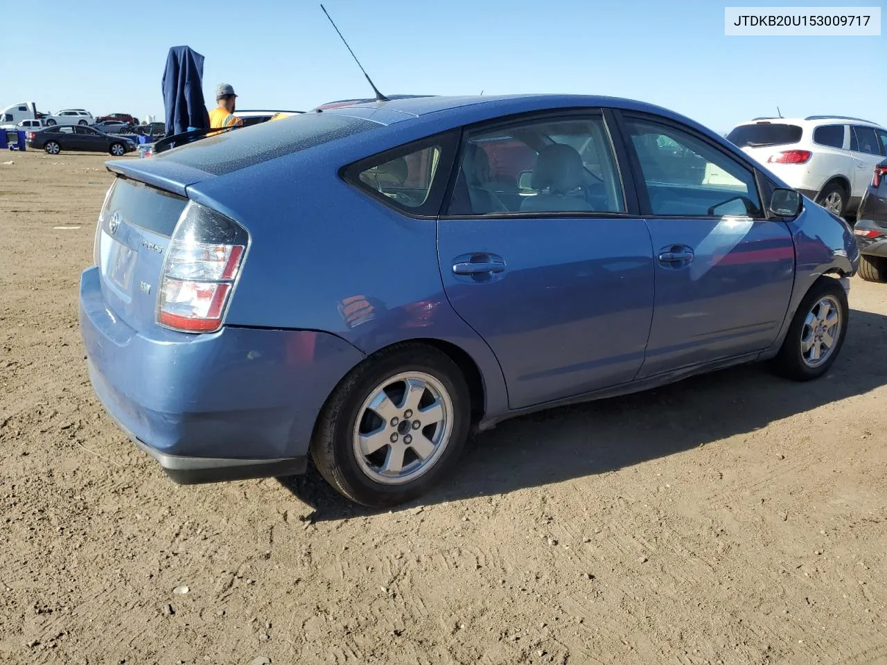 2005 Toyota Prius VIN: JTDKB20U153009717 Lot: 69214494