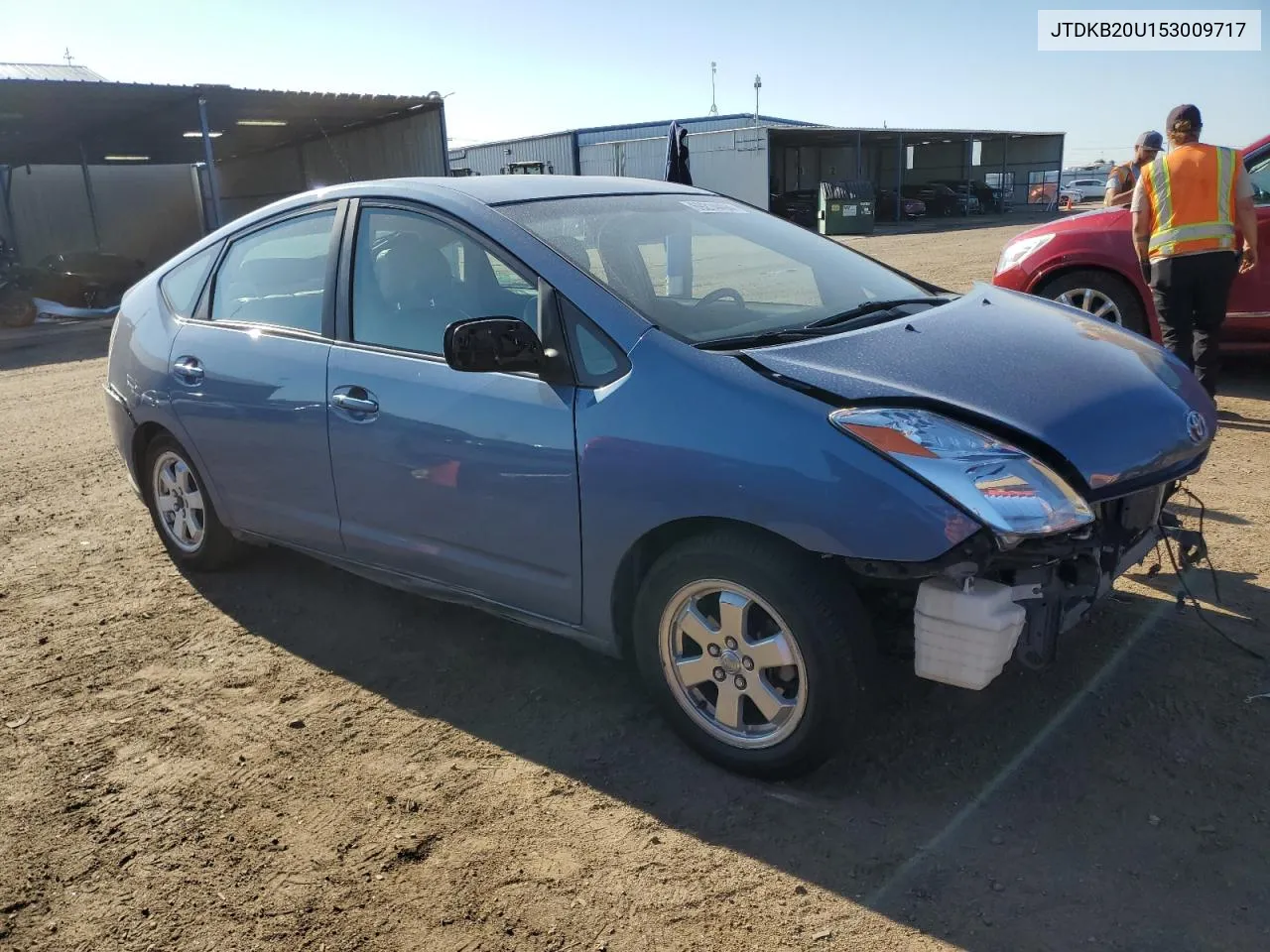 2005 Toyota Prius VIN: JTDKB20U153009717 Lot: 69214494