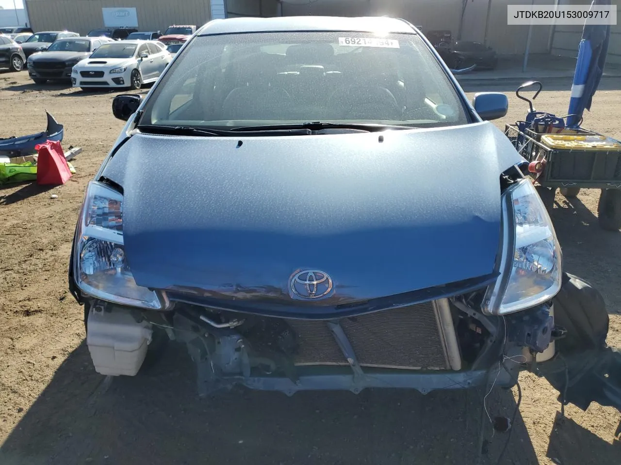 2005 Toyota Prius VIN: JTDKB20U153009717 Lot: 69214494