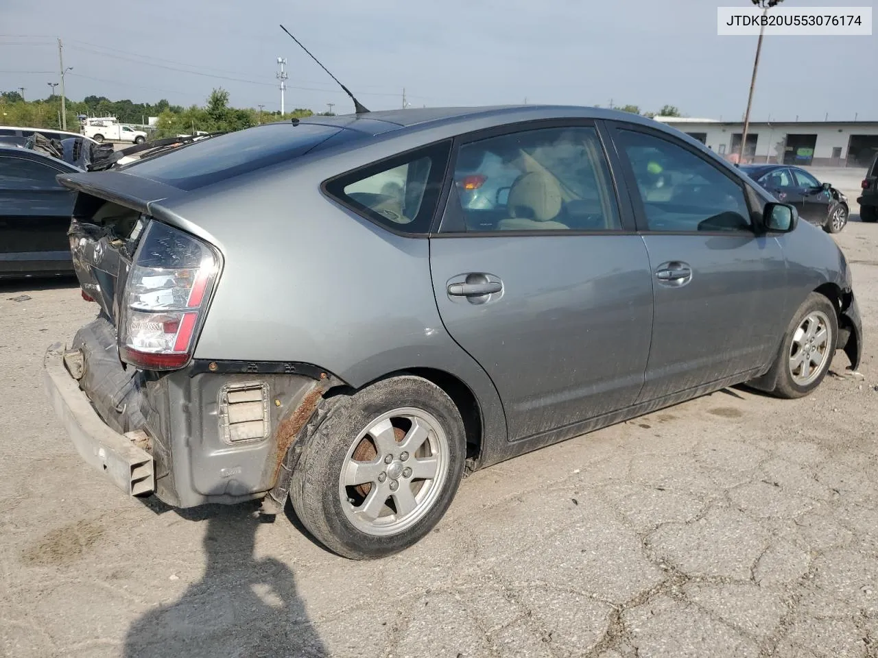 2005 Toyota Prius VIN: JTDKB20U553076174 Lot: 69510764